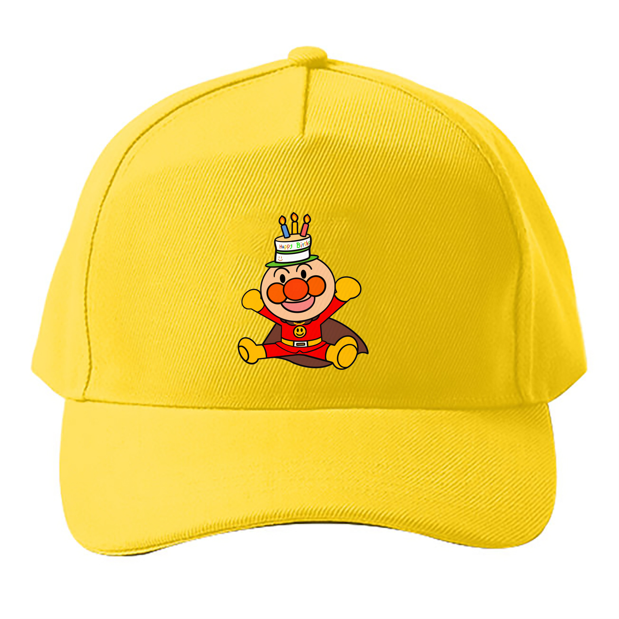 （画像用） アンパンマン Anpanman ベースボールキャップ 綿100％ 男女兼用 帽子 スポーツ
